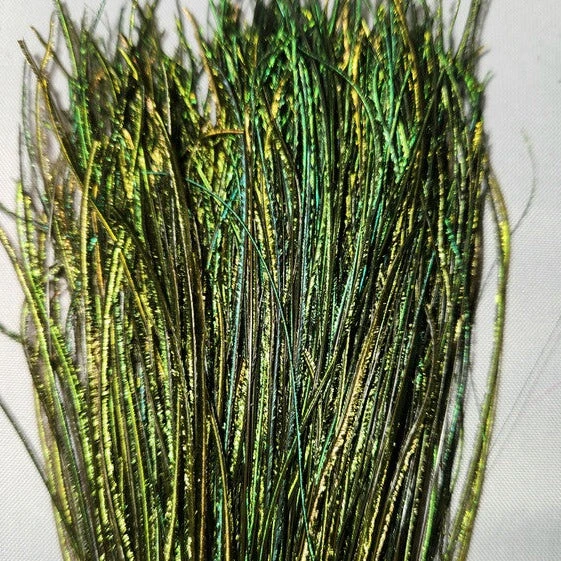 Dyed Peacock Strung Herl 6 Dyed Peacock Strung Herl - Image 4