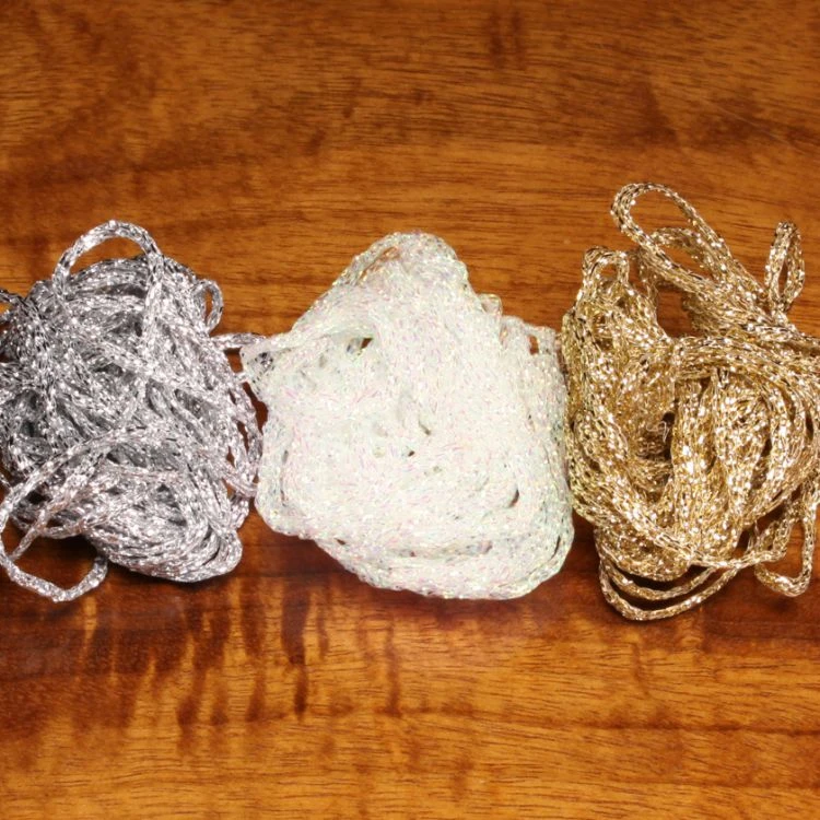 Hareline Solid Diamond Braid Tinsel 3 Hareline Solid Diamond Braid Tinsel