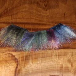 JS Fly Fishing 27 Hareline Ice Dub Minnow Back Shimmer Fringe