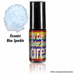 Fly Tie Color UV Resin - 5 Gram -JS Fly Fishing 75864 Solarez Firemist Blue Sparkle Bottle v2 1