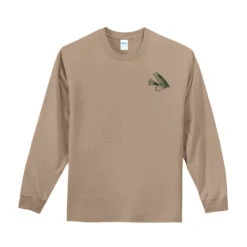 Signature Long Sleeve Tee In Sand -JS Fly Fishing AC 010081 0000 2 331240db ba3b 49b0 afa2 16b9851ae1e5