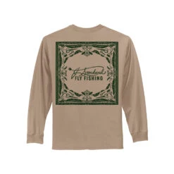 Signature Long Sleeve Tee In Sand
