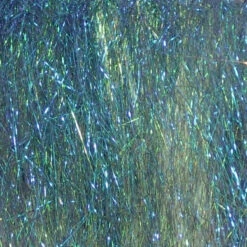 Hareline Ice Dub Minnow Back Shimmer Fringe 14 Hareline Ice Dub Minnow Back Shimmer Fringe -JS Fly Fishing F14473 PearlDarkUVBlue 01