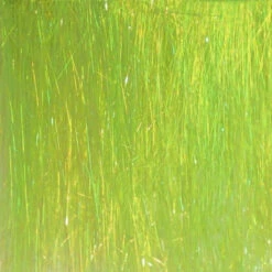 Hareline Ice Dub Minnow Back Shimmer Fringe 19 Hareline Ice Dub Minnow Back Shimmer Fringe -JS Fly Fishing F14473 YellowPearlChartreuse 01