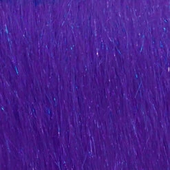 Hareline Ice Dub Shimmer Fringe 19 Hareline Ice Dub Shimmer Fringe -JS Fly Fishing F14474 DarkUVBlue 01