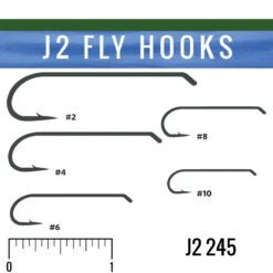 J2 245 4X Long Streamer Hook 5 J2 245 4X Long Streamer Hook -JS Fly Fishing HK 012245 0000 8