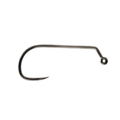 FM5130 Jig Force Long Barbless Black Nickel Fly Hooks