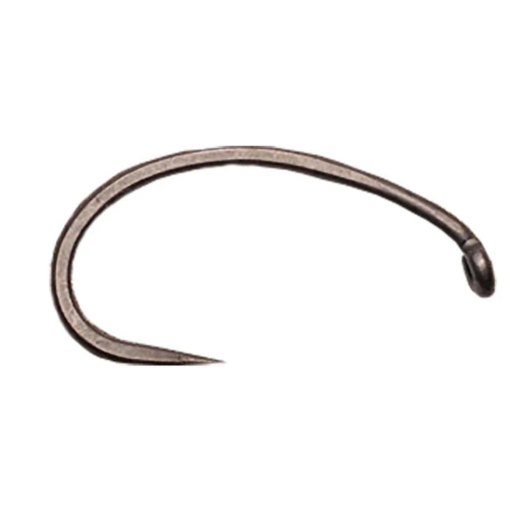 1920 Barbless Scud Fly Hook - Matte Bronze 3 1920 Barbless Scud Fly Hook - Matte Bronze