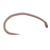 1925 Barbless Scud Fly Hook - Matte Brown