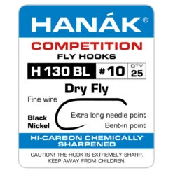 H 130 BL Dry Fly Hook 5 H 130 BL Dry Fly Hook -JS Fly Fishing HK 072130 0000 7