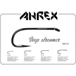 NS115 Nordic Salt Deep Streamer Hook 5 NS115 Nordic Salt Deep Streamer Hook -JS Fly Fishing HK 081115 0000 9