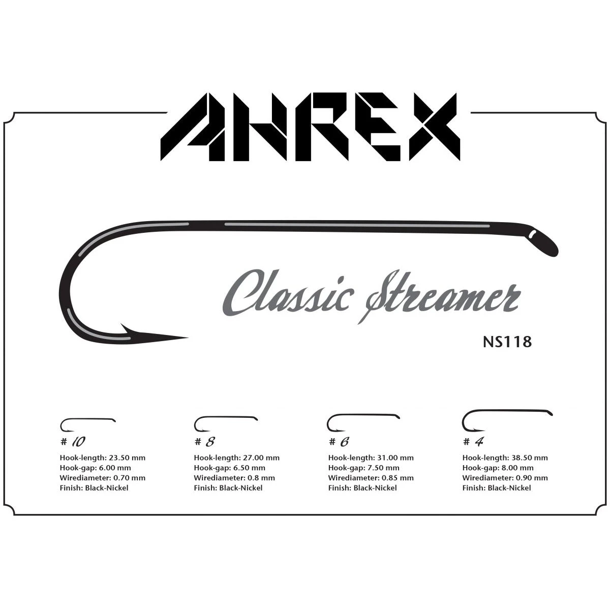 NS118 Nordic Salt Classic Streamer Hook 4 NS118 Nordic Salt Classic Streamer Hook - Image 2