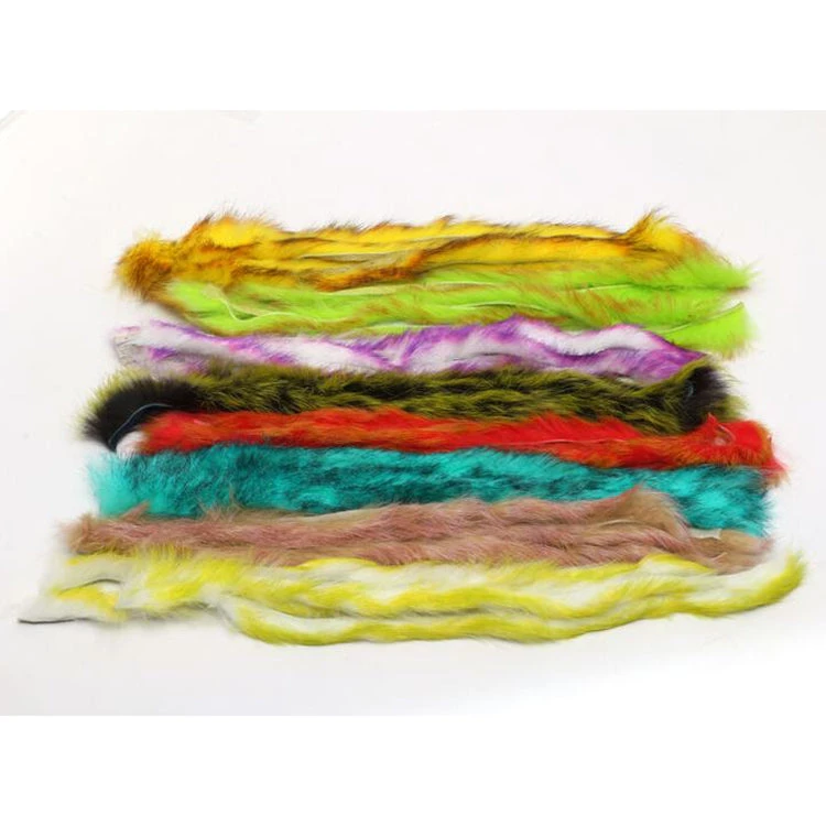 Hareline Polychrome Rabbit Strips 3 Hareline Polychrome Rabbit Strips