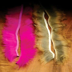 Hareline Rabbit Crosscut Strips, 1/8"