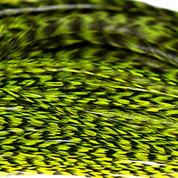 Hareline Half Grizzly Saddle 6 Hareline Half Grizzly Saddle - Image 4