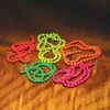 Hareline Fluorescent Bead Chain Eyes -JS Fly Fishing SM 730100 0000