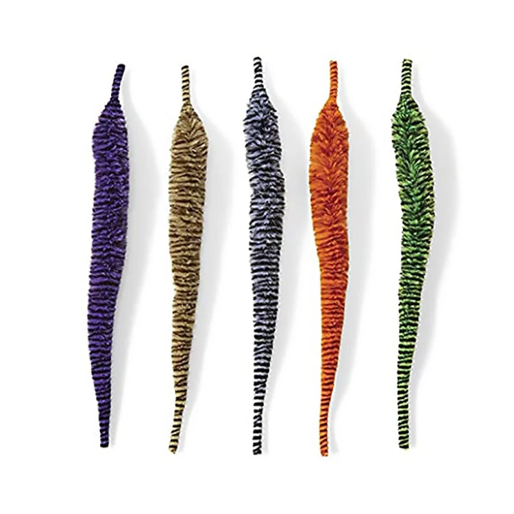 Hareline Mangum's Variegated Mini Dragon Tails UV2 Treated 3 Hareline Mangum's Variegated Mini Dragon Tails UV2 Treated