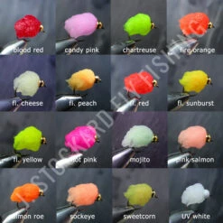 Eggstasy NX-GEN Fibre 26 Eggstasy NX-GEN Fibre -JS Fly Fishing SM 750175 color chart 72dpi