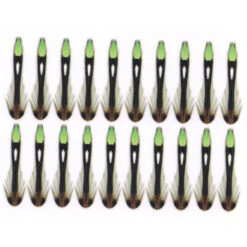 Synthetic Jungle Cock Cheeks