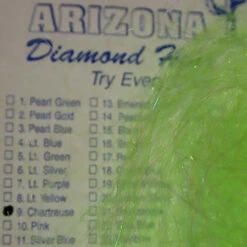 Arizona Diamond Hair 15 Arizona Diamond Hair -JS Fly Fishing SM 760055 CHAT