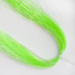 Pearl A Glow Flashabou 11 Pearl A Glow Flashabou -JS Fly Fishing SM 760190 GREN