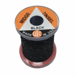 Wapsi Midge Tinsel 18 Wapsi Midge Tinsel -JS Fly Fishing TW 130060 BLCK