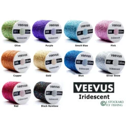 Iridescent Veevus Thread 23 Iridescent Veevus Thread -JS Fly Fishing TW 150250 0000 8