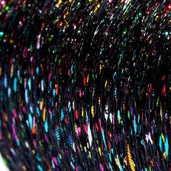 Iridescent Veevus Thread 25 Iridescent Veevus Thread -JS Fly Fishing TW 150250 BLCK