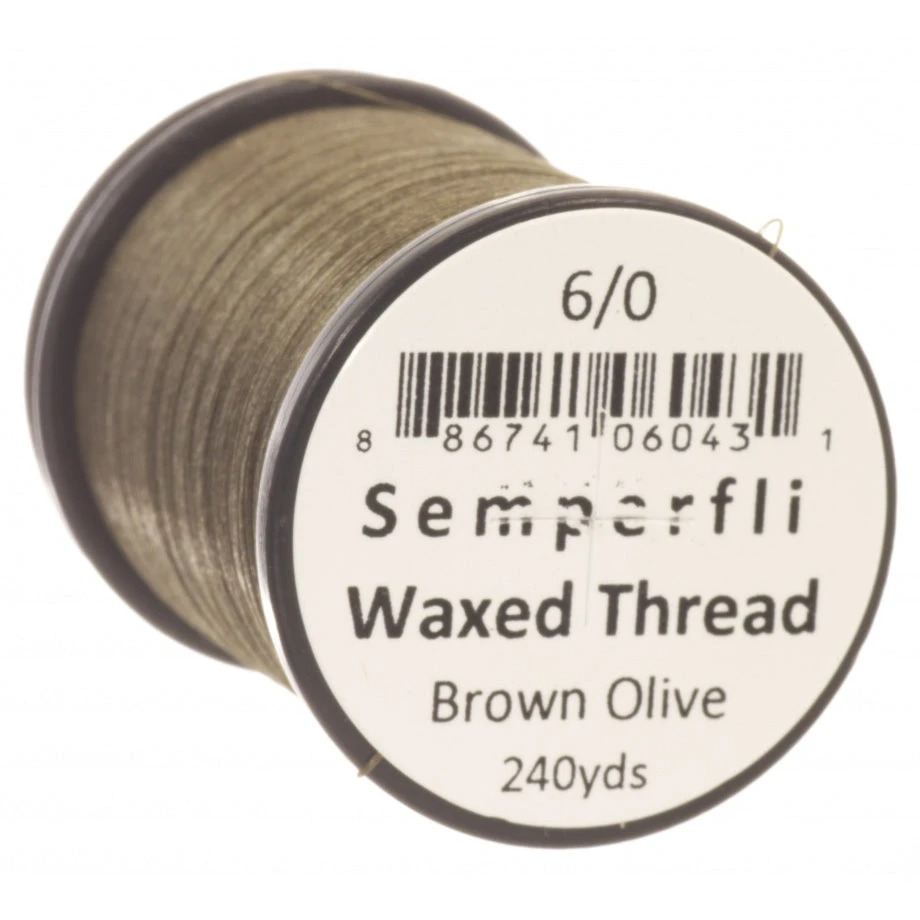 Classic Waxed Thread 6/0 - 240 Yards 3 Classic Waxed Thread 6/0 - 240 Yards