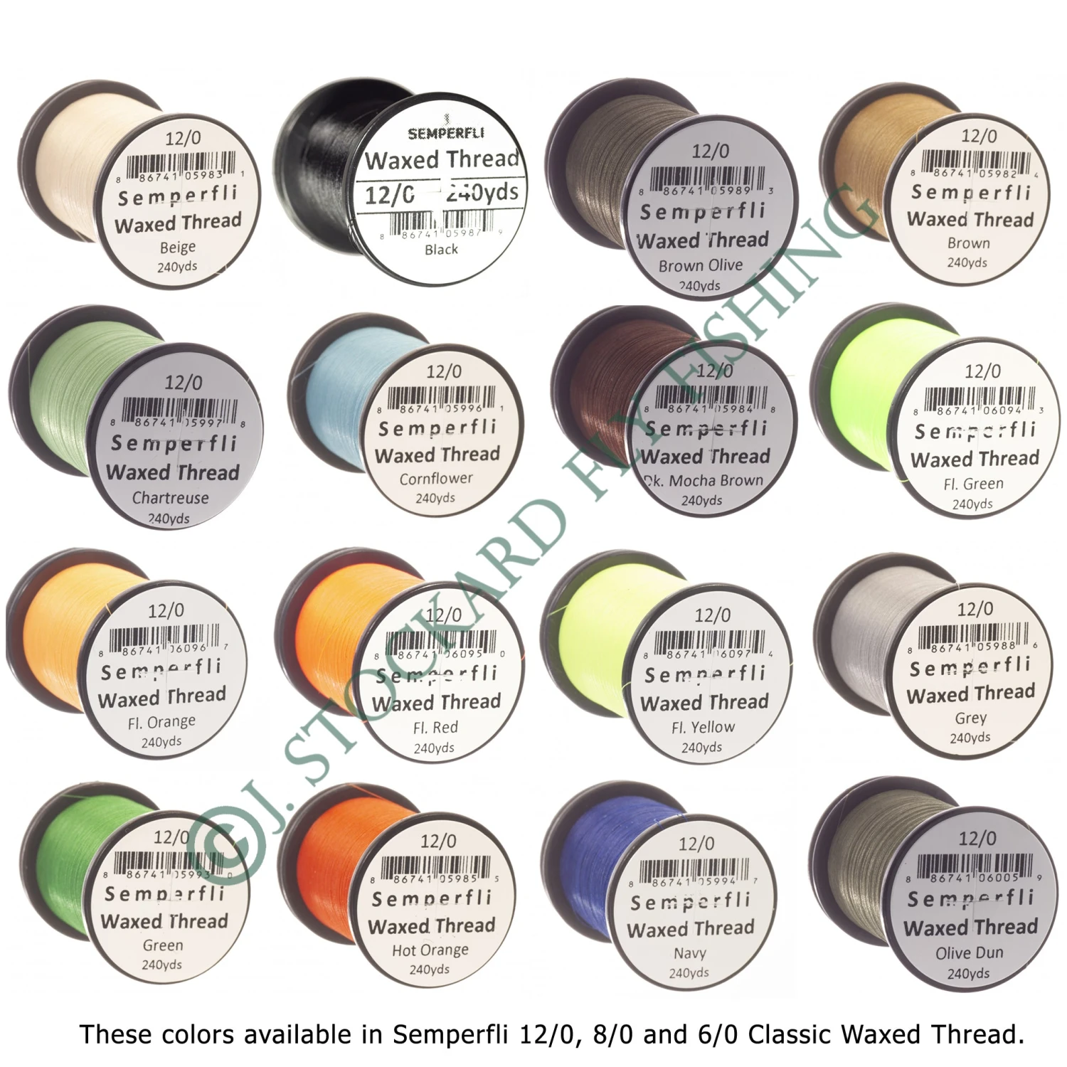 Classic Waxed Thread 12/0 - 240 Yards 4 Classic Waxed Thread 12/0 - 240 Yards - Image 2
