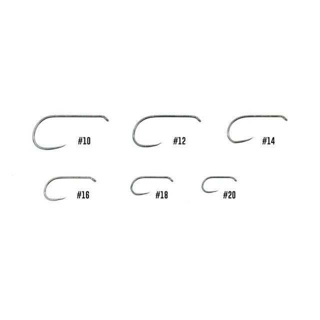 XC120 BL-BN Dry/Nymph X-Wide Gape Barbless Hook 4 XC120 BL-BN Dry/Nymph X-Wide Gape Barbless Hook - Image 2