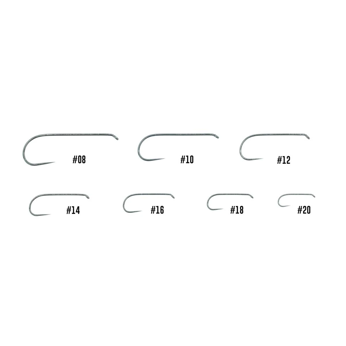 XC130 BL-BN Dry/Nymph Long Shank Barbless Hook 4 XC130 BL-BN Dry/Nymph Long Shank Barbless Hook - Image 2