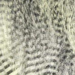 Hareline Fine Black Barred Marabou Feathers 16 Hareline Fine Black Barred Marabou Feathers -JS Fly Fishing fbm72
