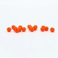Slotted Tungsten Beads - 'Stones' 24 Slotted Tungsten Beads - 'Stones' -JS Fly Fishing fire orange slotted 500x500 1