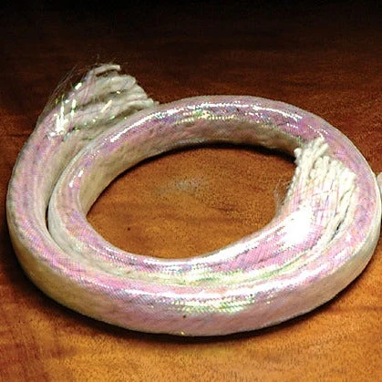 Pearl Flashabou Minnow Body 4 Pearl Flashabou Minnow Body - Image 2